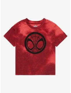 Marvel Spider-Man Spidey Face Tie-Dye Toddler T-Shirt - BoxLunch Exclusive