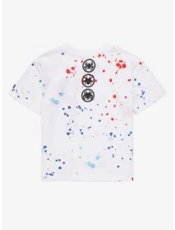 Marvel Spider-Man Chibi Spider Family Toddler T-Shirt - BoxLunch Exclusive -BoxLunch Shop 18247005 av1