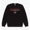 Naruto Shippuden Akatsuki Cloud Crest Crewneck - BoxLunch Exclusive