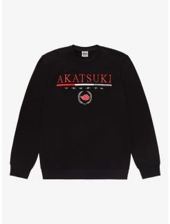 Naruto Shippuden Akatsuki Cloud Crest Crewneck - BoxLunch Exclusive