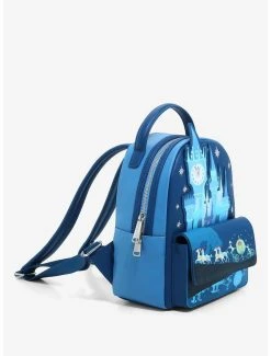 Loungefly Disney Cinderella Night Castle Mini Back Pack - BoxLunch Exclusive -BoxLunch Shop 18370592 av1