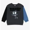 Marvel Black Panther Wakanda Forever Color Block Crew Neck - BoxLunch Exclusive -BoxLunch Shop 18397107 hi