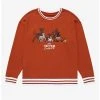 Disney Oliver & Company Group Portrait Varsity Crewneck - BoxLunch Exclusive -BoxLunch Shop 18421116 hi