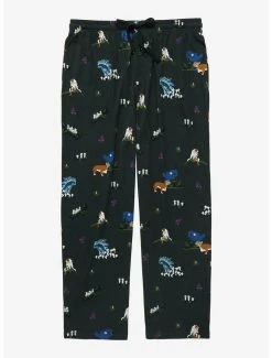 Studio Ghibli Princess Mononoke Icons Allover Print Sleep Pants - BoxLunch Exclusive