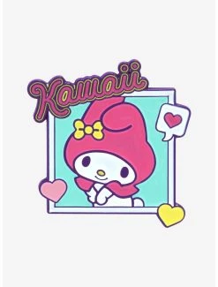 Sanrio My Melody Panel Portrait Enamel Pin - BoxLunch Exclusive