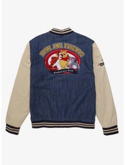 Disney Winnie The Pooh Pooh & Friends Varsity Jacket - BoxLunch Exclusive -BoxLunch Shop 18490560 av1