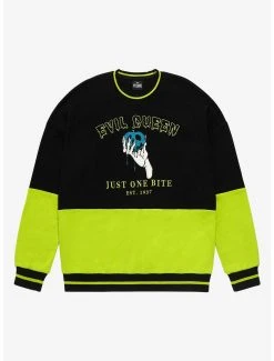 Disney Snow White Evil Queen Panel Crewneck - BoxLunch Exclusive