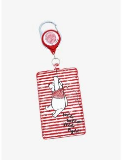 Disney Winnie The Pooh Piglet & Pooh Balloon Retractable Lanyard - BoxLunch Exclusive