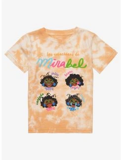 Disney Encanto Mirabel Expressions Tie-Dye Toddler T-Shirt - BoxLunch Exclusive