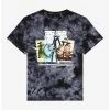 Disney The Nightmare Before Christmas Characters Kanji Youth Tie-Dye T-Shirt - BoxLunch Exclusive -BoxLunch Shop 18626270 hi