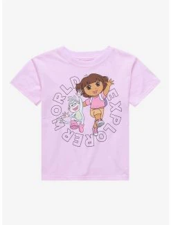 Nickelodeon Dora The Explorer Dora & Boots Toddler T-Shirt - BoxLunch Exclusive