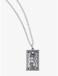 Sailor Moon Luna Tarot Card Necklace - BoxLunch Exclusive