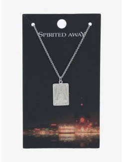 Studio Ghibli Spirited Away No-Face Tarot Card Necklace - BoxLunch Exclusive -BoxLunch Shop 18666136 av2