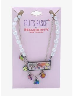 Fruits Basket X Hello Kitty And Friends Chibi Characters Necklace Set - BoxLunch Exclusive -BoxLunch Shop 18666866 av2