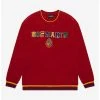 Harry Potter Hogwarts Mismatch Letterman Crewneck - BoxLunch Exclusive -BoxLunch Shop 18671164 hi