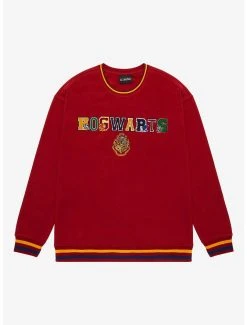 Harry Potter Hogwarts Mismatch Letterman Crewneck - BoxLunch Exclusive