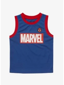 Marvel Spider-Man Spidey Toddler Basketball Jersey - BoxLunch Exclusive