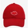 Naruto Shippuden Chenille Akatsuki Cloud Cap - BoxLunch Exclusive -BoxLunch Shop 18736937 hi