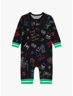 Our Universe Star Wars Doodles Full Body Infant One-Piece - BoxLunch Exclusive