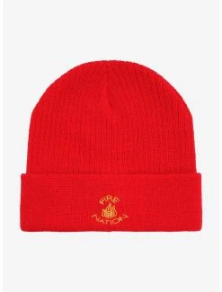 Avatar: The Last Airbender Fire Nation Embroidered Cuff Beanie - BoxLunch Exclusive