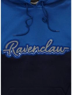 Harry Potter Ravenclaw Crest Panel Hoodie - BoxLunch Exclusive -BoxLunch Shop 18809321 av1