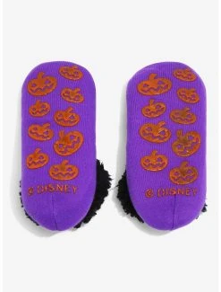 Disney The Nightmare Before Christmas Zero Embroidered Fleece Slipper Socks - BoxLunch Exclusive -BoxLunch Shop 18809349 av2