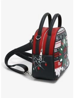 Marvel Spider-Man Christmas Sweater Mini Backpack - BoxLunch Exclusive -BoxLunch Shop 18810638 av2