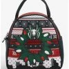 Marvel Spider-Man Christmas Sweater Mini Backpack - BoxLunch Exclusive -BoxLunch Shop 18810638 hi