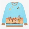 Star Wars Tatooine Group Scene Crewneck - BoxLunch Exclusive -BoxLunch Shop 18813098 hi