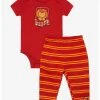 Harry Potter Gryffindor Crest Infant One-Piece Set - BoxLunch Exclusive -BoxLunch Shop 18814943 hi