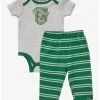 Harry Potter Slytherin Crest Infant One-Piece And Leggings Set - BoxLunch Exclusive -BoxLunch Shop 18814949 hi