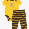 Harry Potter Hufflepuff Crest Infant One-Piece And Leggings Set - BoxLunch Exclusive -BoxLunch Shop 18814955 hi