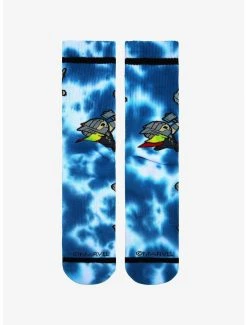 Marvel Thor Chibi Tie-Dye Crew Socks - BoxLunch Exclusive -BoxLunch Shop 18857791 av2