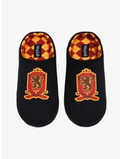 Harry Potter Gryffindor Lion Crest Slippers - BoxLunch Exclusive -BoxLunch Shop 18858791 av1