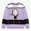 Marvel Spider-Man: Into The Spider-Verse Spider-Gwen Holiday Sweater - BoxLunch Exclusive -BoxLunch Shop 18867432 hi
