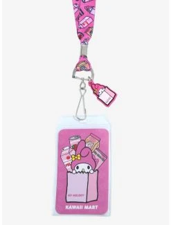Sanrio My Melody Kawaii Mart Snacks Lanyard - BoxLunch Exclusive -BoxLunch Shop 19030854 av1