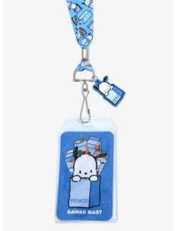 Sanrio Pochacco Kawaii Mart Snacks Lanyard - BoxLunch Exclusive -BoxLunch Shop 19030856 av1