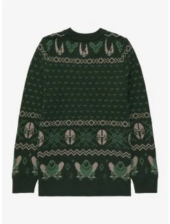 Star Wars The Mandalorian Grogu Toddler Holiday Sweater - BoxLunch Exclusive -BoxLunch Shop 19046139 av1