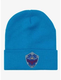 Nintendo The Legend Of Zelda Breath Of The Wild Hylian Shield Cuff Beanie - BoxLunch Exclusive