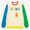 Disney Winnie The Pooh Color Block Crewneck - BoxLunch Exclusive -BoxLunch Shop 19184567 hi