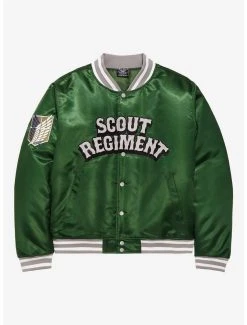 Attack On Titan Scout Regiment Bomber Jacket - BoxLunch Exclusive