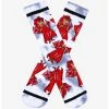 Marvel WandaVision Scarlet Witch Cartoon Allover Print Tie-Dye Crew Socks - BoxLunch Exclusive -BoxLunch Shop 19250431 hi