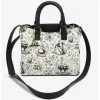 Loungefly Alice In Wonderland Line Art Allover Print Handbag - BoxLunch Exclusive -BoxLunch Shop 19323702 hi