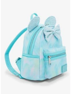 Loungefly Disney Minnie Mouse Sequin Bow Mini Backpack - BoxLunch Exclusive -BoxLunch Shop 19323801 av1