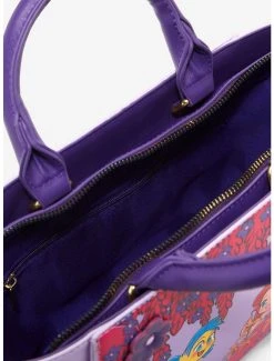 The Little Mermaid Floral Handbag - BoxLunch Exclusive -BoxLunch Shop 19323807 av4