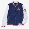 Sanrio Kawaii Mart Denim Varsity Jacket - BoxLunch Exclusive -BoxLunch Shop 19389452 hi