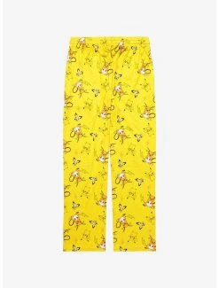 Pokémon Electric Type Evolutions Allover Print Sleep Pants - BoxLunch Exclusive -BoxLunch Shop 19415391 av1