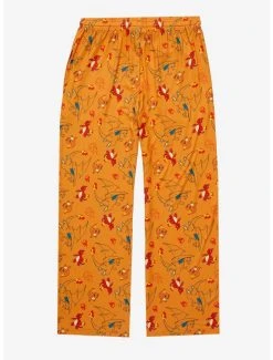 Pokémon Fire Type Evolutions Allover Print Sleep Pants - BoxLunch Exclusive -BoxLunch Shop 19415812 av1