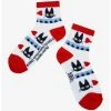 Studio Ghibli Kiki's Delivery Service Jiji & Bow Crew Socks - BoxLunch Exclusive