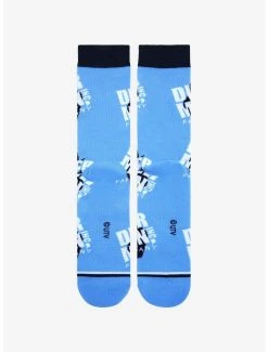 The Office Dunder Mifflin Allover Print Logo Crew Socks - BoxLunch Exclusive -BoxLunch Shop 19465700 av2